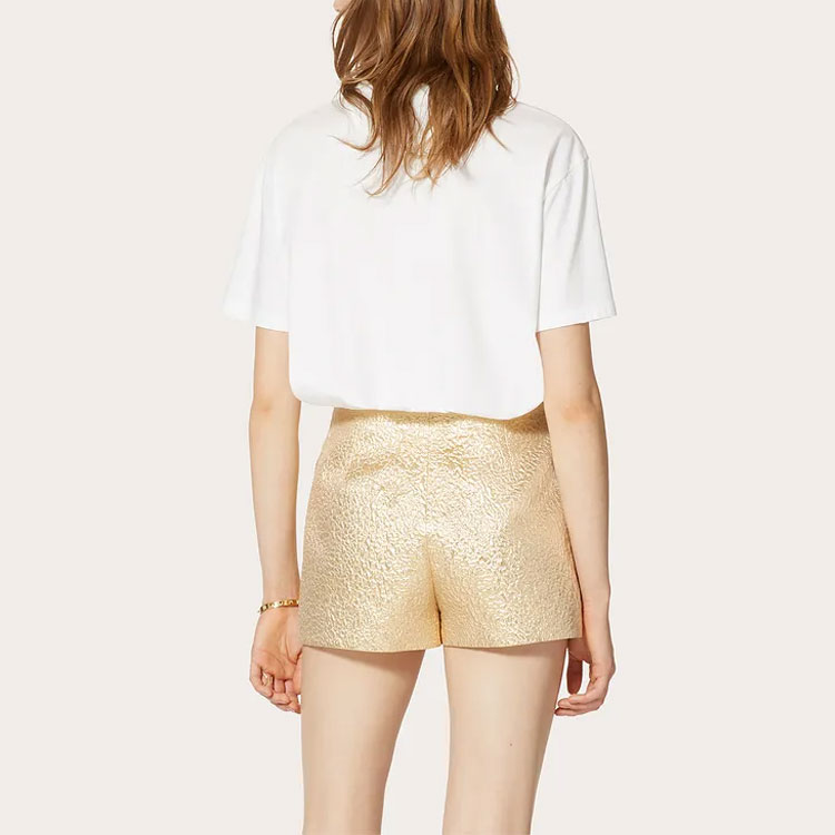 (Women) Valentino FW22  White Logo Print Oversized Casual Crewneck T-Shirt 1B3MG18W7DN0BO 圖 5