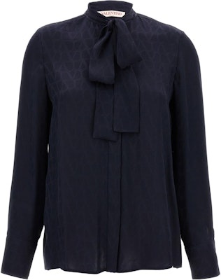 (W) Valentino FW24 全版印花圍巾領海軍藍襯衫. BAB5T77TK598 Buy (W) Valentino FW24 全版印花圍巾領海軍藍襯衫. BAB5T77TK598