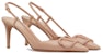 (W) Valentino Garavani 8cm 'Pink Stiletto' Kasut Tumit Tinggi Merah Jambu 3W2S0R01EST04W