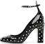 Buy (Women) Valentino Garavani 'Black Buckle Block Heels' 2W2S0GH1MBY0NO