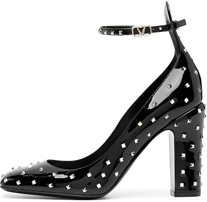 (Women) Valentino Garavani 'Black Buckle Block Heels' 2W2S0GH1MBY0NO Buy (Women) Valentino Garavani 'Black Buckle Block Heels' 2W2S0GH1MBY0NO
