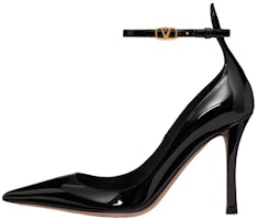 (Women) Valentino Garavani 'Black Buckle Stiletto' 1W2S0FI1VNE0NO (Women) Valentino Garavani 'Black Buckle Stiletto' 1W2S0FI1VNE0NO