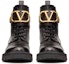 Lookbook (W) But Hitam Valentino Garavani Calfskin Martin ZW2S0Q03BEK0NO