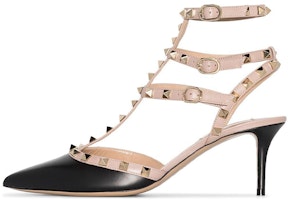 (Women) Valentino Garavani 'Black Lace-Up High Heels' WW2S0375VODN91 (Women) Valentino Garavani 'Black Lace-Up High Heels' WW2S0375VODN91