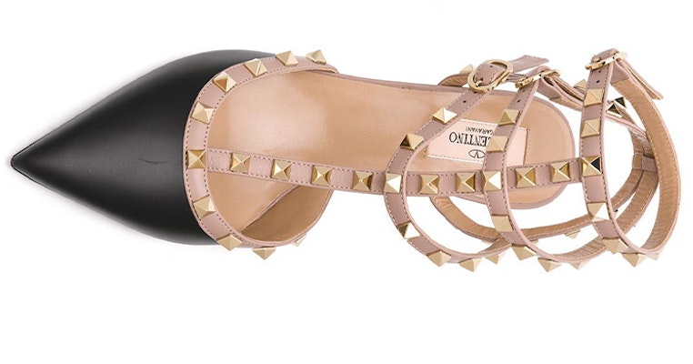 (Women) Valentino Garavani 'Black Lace-Up High Heels' WW2S0375VODN91 Shop (Women) Valentino Garavani 'Black Lace-Up High Heels' WW2S0375VODN91