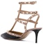 Purchase (W) Valentino Garavani 'Tumit Tinggi Hitam Lace-Up' WW2S0375VODN91