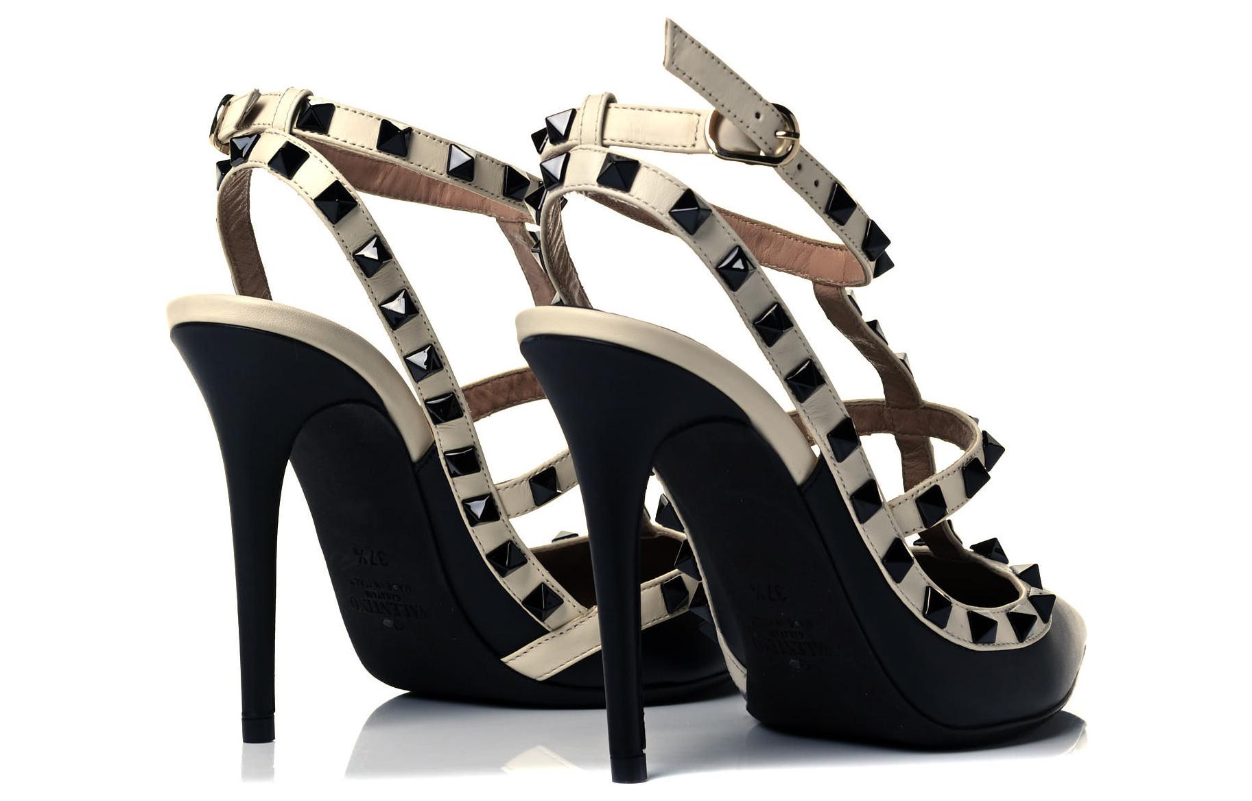 (W) Valentino Garavani 'Black White Studs' 圖 4