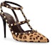 Order (W) Valentino Garavani 'Kasut Tumit Tinggi Runcing Coklat' 3W2S0375MSDMQU