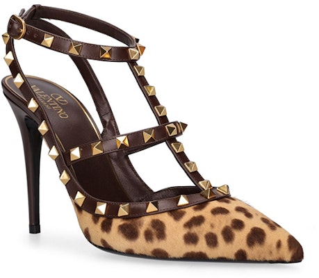 (Women) Valentino Garavani 'Brown Pointed-Toe Stiletto Pumps' 3W2S0375MSDMQU Order (Women) Valentino Garavani 'Brown Pointed-Toe Stiletto Pumps' 3W2S0375MSDMQU