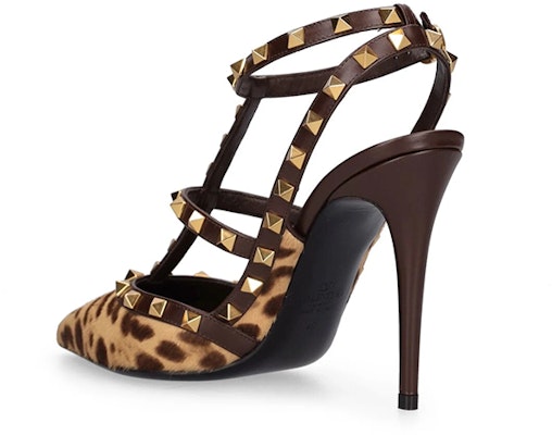 (Women) Valentino Garavani 'Brown Pointed-Toe Stiletto Pumps' 3W2S0375MSDMQU Lookbook (Women) Valentino Garavani 'Brown Pointed-Toe Stiletto Pumps' 3W2S0375MSDMQU