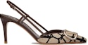 Order (W) Valentino Garavani 'Stiletto Hujung Tajam Coklat' 2W0S0R01EBH6ZN