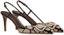 (W) Valentino Garavani 'Stiletto Hujung Tajam Coklat' 2W0S0R01EBH6ZN