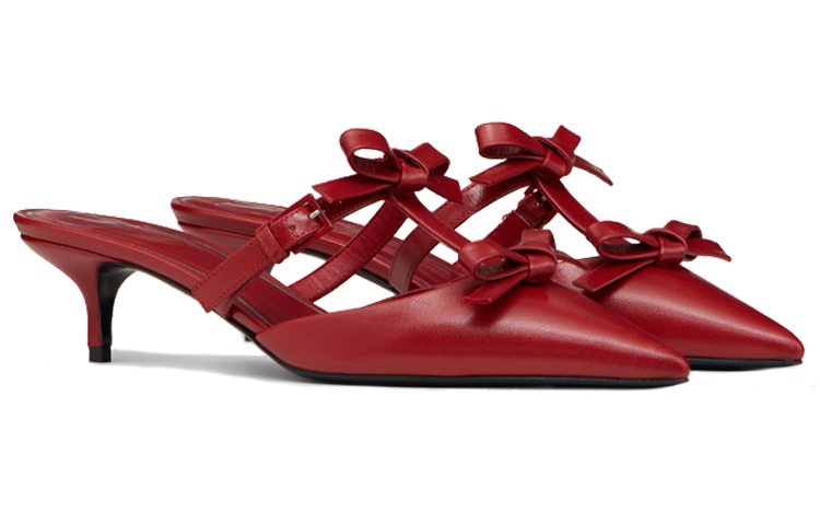 (W) Valentino Garavani 'French Bows Red' 圖 3
