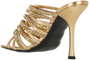 Shop (Women) Valentino Garavani 'Gold Stiletto Slide' 2W2S0GG1RIGV6N