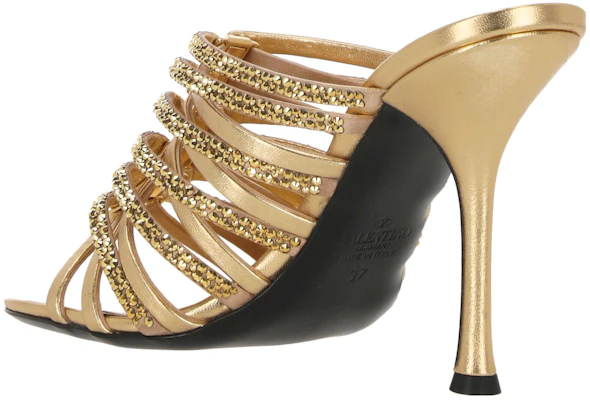 (W) Valentino Garavani 'Sandalia de Tacón Dorado' 2W2S0GG1RIGV6N Shop (W) Valentino Garavani 'Sandalia de Tacón Dorado' 2W2S0GG1RIGV6N