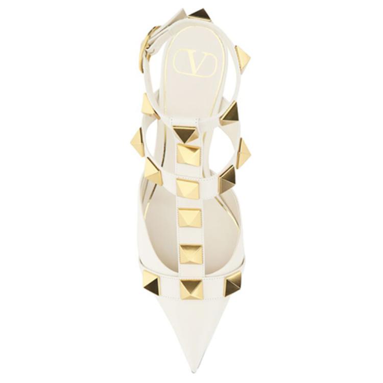 Purchase (W) 발렌티노 가라바니 아이보리 락스터드 하이힐 VW0S0CB3ZWMI16