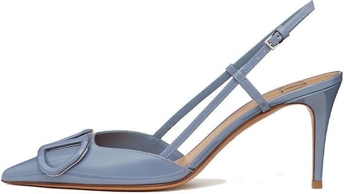 (Women) Valentino Garavani 'Light Blue Patent Open-Heel Stiletto' UW2S0R01TMK56Y Buy (Women) Valentino Garavani 'Light Blue Patent Open-Heel Stiletto' UW2S0R01TMK56Y