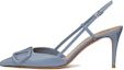Buy (W) Valentino Garavani 'Stiletto Tumit Tinggi Terbuka Biru Muda Patent' UW2S0R01TMK56Y