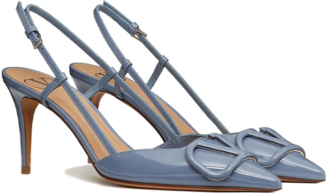 (Women) Valentino Garavani 'Light Blue Patent Open-Heel Stiletto' UW2S0R01TMK56Y Lookbook (Women) Valentino Garavani 'Light Blue Patent Open-Heel Stiletto' UW2S0R01TMK56Y