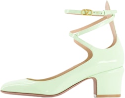 (Women) Valentino Garavani 'Light Green Buckle Block Heel' 2W2S0FW5VNEAP4 (Women) Valentino Garavani 'Light Green Buckle Block Heel' 2W2S0FW5VNEAP4