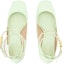 Shop (W) Valentino Garavani 'Tumit Blok Gesper Hijau Muda' 2W2S0FW5VNEAP4