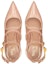 Shop (W) Valentino Garavani 'Stiletto Hujung Runcing Tali Buku Lali Merah Jambu' 2W2S0GM5ERUGF9
