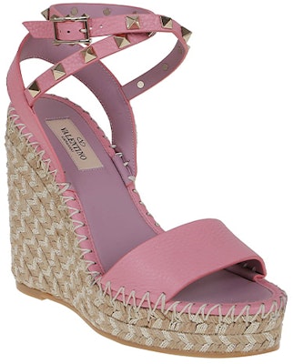 (Women) Valentino Garavani 'Pink Buckle Wedge Sandals' 2W2S0Y71FEQ78N Shop (Women) Valentino Garavani 'Pink Buckle Wedge Sandals' 2W2S0Y71FEQ78N