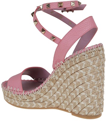 (Women) Valentino Garavani 'Pink Buckle Wedge Sandals' 2W2S0Y71FEQ78N Purchase (Women) Valentino Garavani 'Pink Buckle Wedge Sandals' 2W2S0Y71FEQ78N