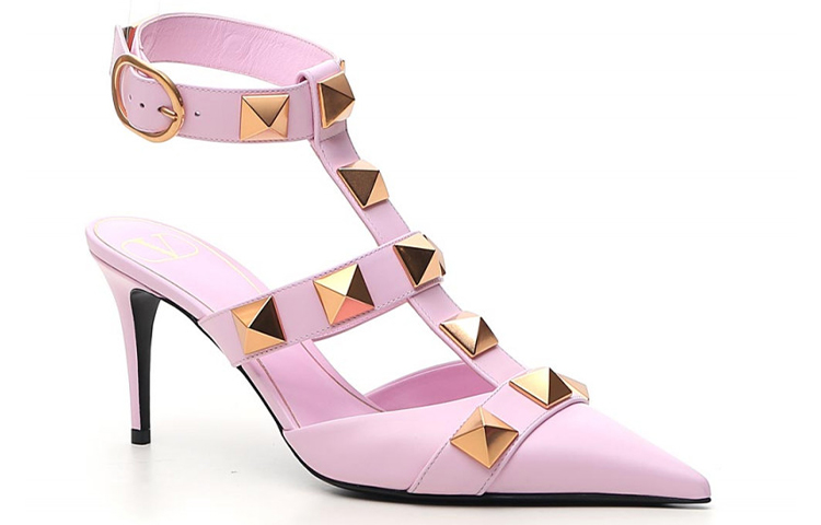 (W) Valentino Garavani 'Pink Casual High-Top' 圖 3