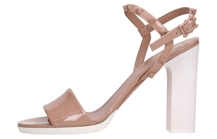 (Women) Valentino Garavani 'Pink Patent Leather High-Heel Sandals' S0AA9NUDGF9
