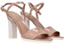 Order (W) Sandalias de Tacón Alto Valentino Garavani de Charol Rosa. S0AA9NUDGF9