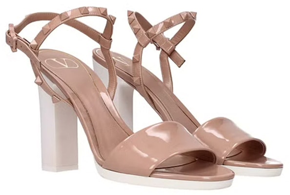 (Women) Valentino Garavani 'Pink Patent Leather High-Heel Sandals' S0AA9NUDGF9 Order (Women) Valentino Garavani 'Pink Patent Leather High-Heel Sandals' S0AA9NUDGF9