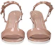Lookbook (W) Sandalias de Tacón Alto Valentino Garavani de Charol Rosa. S0AA9NUDGF9
