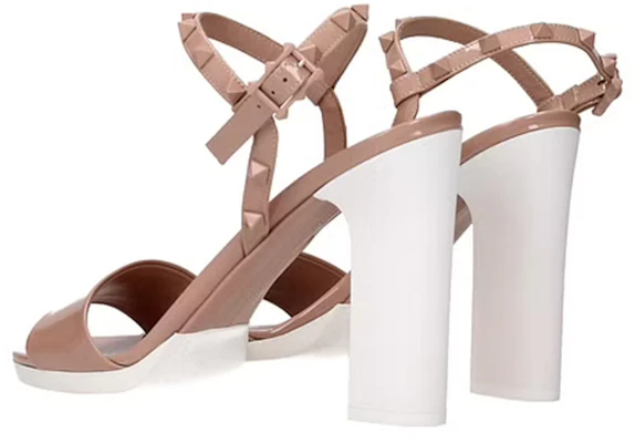 (W) Sandalias de Tacón Alto Valentino Garavani de Charol Rosa. S0AA9NUDGF9 Shop (W) Sandalias de Tacón Alto Valentino Garavani de Charol Rosa. S0AA9NUDGF9