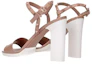 Shop (W) Sandalias de Tacón Alto Valentino Garavani de Charol Rosa. S0AA9NUDGF9