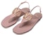 (W) Sandal Jepit Kulit Merah Jambu Muda Valentino Garavani XW2S0EA7RZRGF9