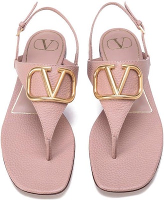 (Women) Valentino Garavani 'Powder Pink Leather Thong Sandals' XW2S0EA7RZRGF9 Shop (Women) Valentino Garavani 'Powder Pink Leather Thong Sandals' XW2S0EA7RZRGF9