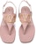 (W) Sandal Jepit Kulit Merah Jambu Muda Valentino Garavani XW2S0EA7RZRGF9