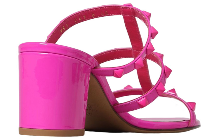 (W) Valentino Garavani 'Purple Red Studs' 圖 5