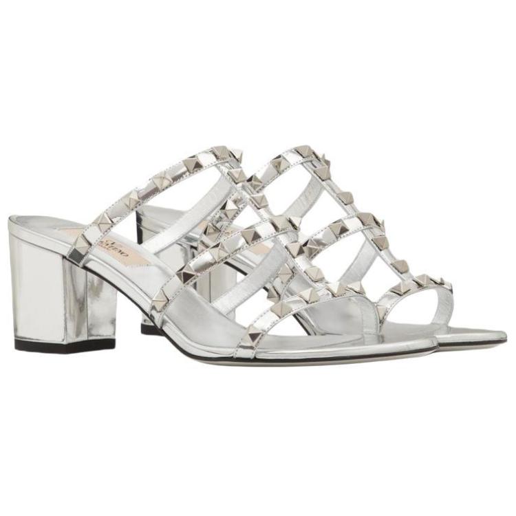 (W) Valentino Garavani 'Silver Rockstud Mirror' 圖 3