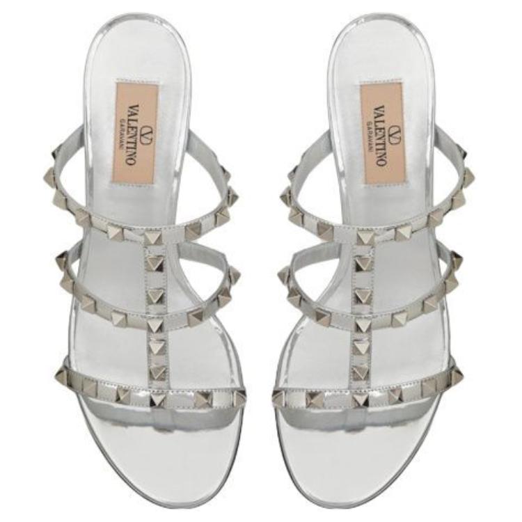(W) Valentino Garavani 'Silver Rockstud Mirror' 圖 4