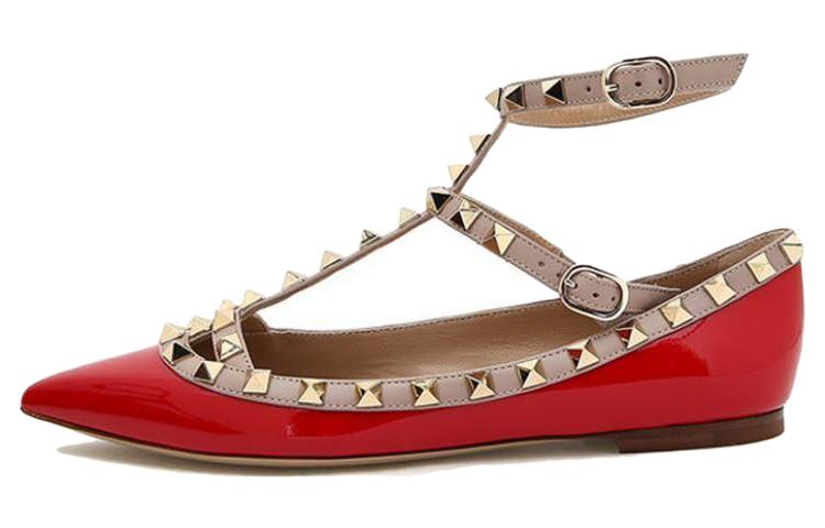 (W) Valentino Garavani 'Simple CMFT Red' Casual Shoes