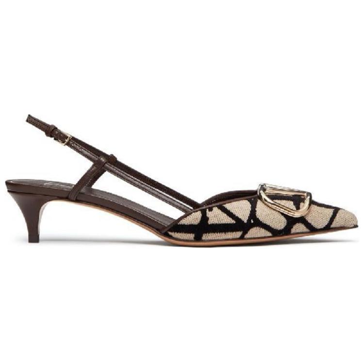 Order (W) Valentino Garavani 'Heels Stiletto Tali Pergelangan Kaki Tan' 2W0S0Q70EBH6ZN