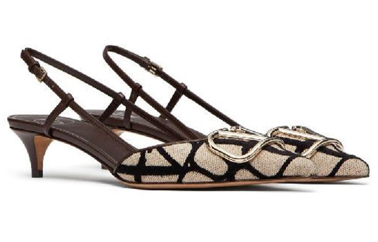 Lookbook (W) Valentino Garavani 'Heels Stiletto Tali Pergelangan Kaki Tan' 2W0S0Q70EBH6ZN