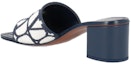 Purchase (W) Sandal Tumit Block Valentino Garavani Putih Biru 3W2S0GS7PXFK0Z