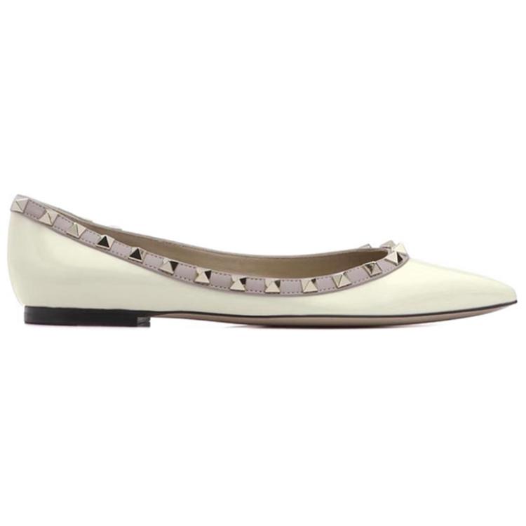 Order (W) 발렌티노 가라바니 '화이트 에나멜 락스터드' TW0S0403VNWL62