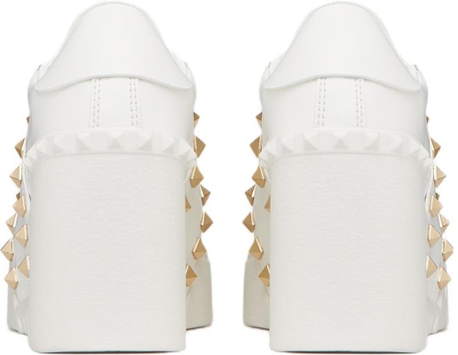 (Women) Valentino Garavani 'White Round Toe Fashion Wedge High Heel 8.5cm' 3W2S0HP0BHS0BO Shop (Women) Valentino Garavani 'White Round Toe Fashion Wedge High Heel 8.5cm' 3W2S0HP0BHS0BO