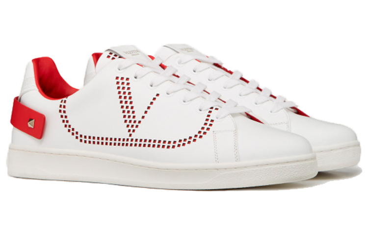 (W) Valentino Garavani Backnet 'White Red' 圖 2