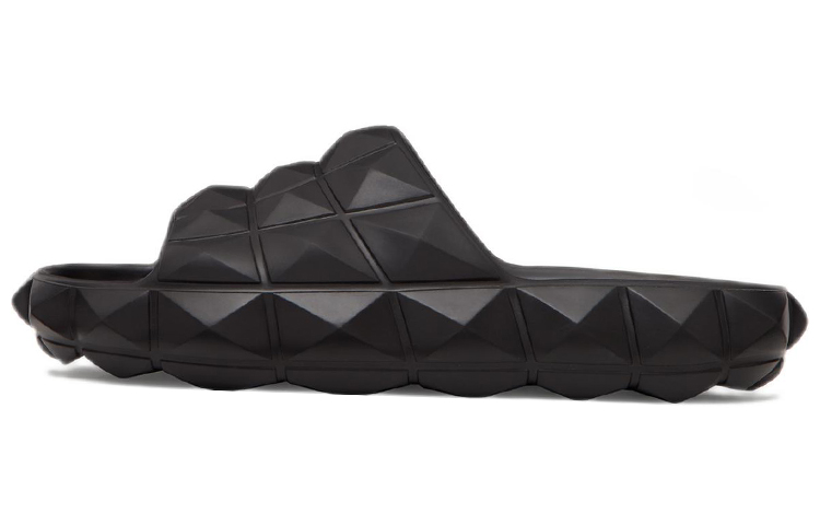 (Women) Valentino Garavani Black 'Roman Stud Turtle' XW0S0EC7QNA0NO