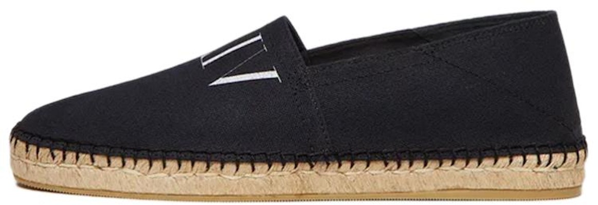 (W) 발렌티노 가라바니 VLTN 블랙 에스파듀 (Valentino Garavani VLTN Black Espadrilles - shortened) VY2S0B73TSE0NI Buy (W) 발렌티노 가라바니 VLTN 블랙 에스파듀 (Valentino Garavani VLTN Black Espadrilles - shortened) VY2S0B73TSE0NI